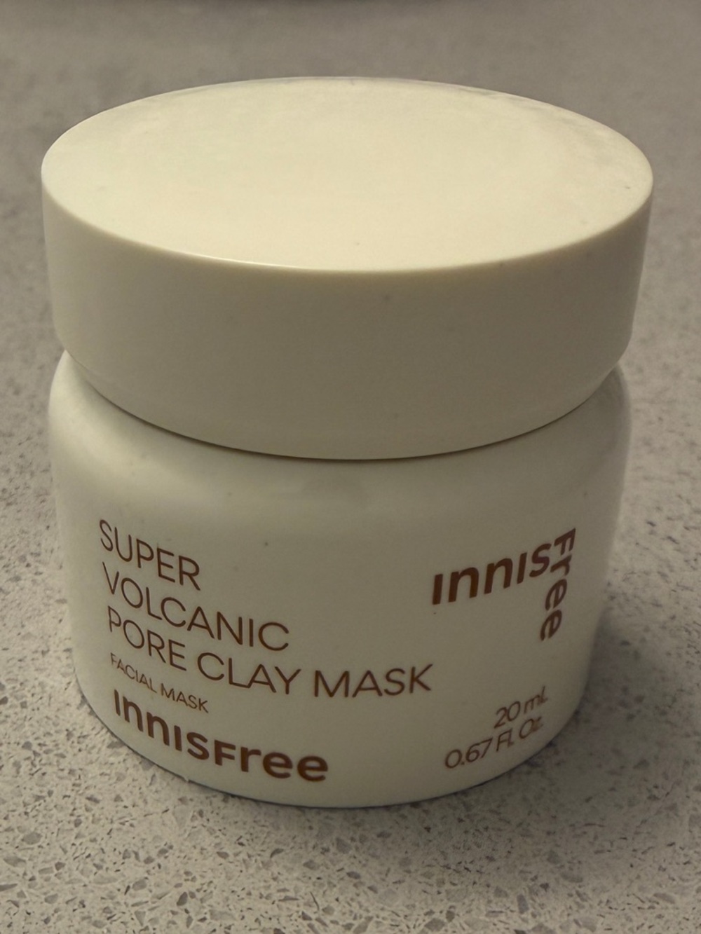 Innisfree Super Volcanic Pore Clay Mask — Small/Sample size 20ml